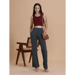 De Moza Women Flared Ethnic Palazzos-picture-37