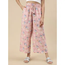 De Moza Women Floral Printed Palazzos-picture-11