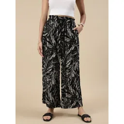 De Moza Women Floral Printed Palazzos-picture-34