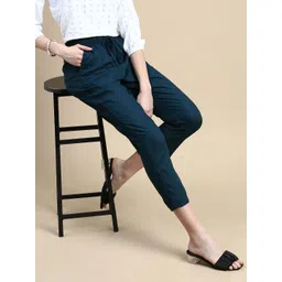 De Moza Women High-Rise Trousers-picture-44