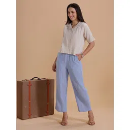 De Moza Women Knitted Ethnic Palazzos-picture-42