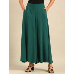 De Moza Women Mid-Rise Wide Leg Trousers-picture-37