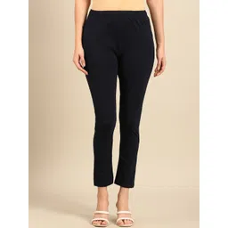 De Moza Women Slim Fit Trousers-picture-36