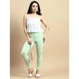 De Moza Women Solid Ankle Length Leggings-picture-22