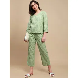 De Moza Women Top with Palazzos-picture-32