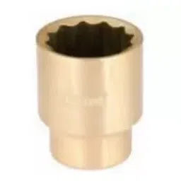 De Neers 32 mm Non Sparking Aluminum Bronze 12.7 mm (1/2 Inch) Drive Socket, NS-N-A-S 32-picture-44