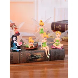DEALSEVEN FASHION Set Of 6 White Miniature Figurine Showpiece-picture-10