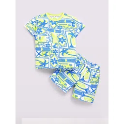 Dear to Dad Boys Blue Clothing Set-picture-28