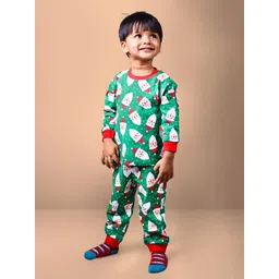 Dear to Dad Boys Printed T-shirt with Trousers-picture-37