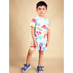 Dear to Dad Boys White Clothing Set-picture-23