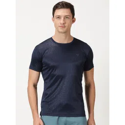 deb Geometric Embossed Slim Fit T-shirt-picture-38