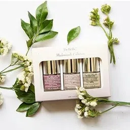 DeBelle Nail Polish Combo Gift Set Of 3 Mademoiselle Collection Pastel shades(Light Mauve, Purple, Beige) 8 Ml Each, Laura Aura, Vintage Frost, Natural Blush, 24ml-picture-10