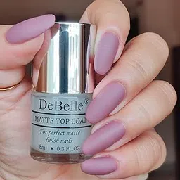 DeBelle Translucent Matte Top Coat, Nail Polish, 8ml-picture-42