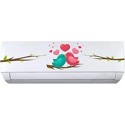 Decal O Decal Air Conditioner Sticker - Love Birds On The Branch of Tree - Decorative AC - Sticker-picture-22