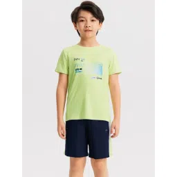 DECATHLON Boys Light Green T-Shirt-picture-11