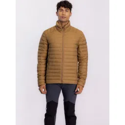 Decathlon Brown Regular Fit Quilted Sports Jacket-picture-44