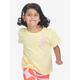 DECATHLON By Decathlon Girls Printed Applique T-shirt-picture-13