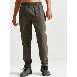 Decathlon DOMYOS - Men Khaki-Colored Solid Track Pants-picture-17