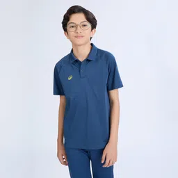 decathlon Kids' Cricket Polo CP 100 JR Blue-picture-12
