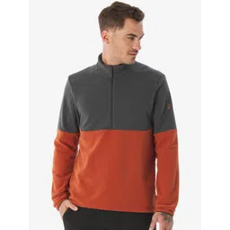 Decathlon Men Stand Collar Colourblocked Sporty Jacket-picture-14