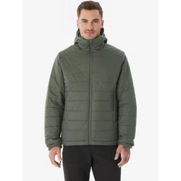 Decathlon Men's Synthetic Trekking Padded Jacket With Hood MT100 -5C-picture-29