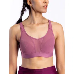 Decathlon Women Full Coverage Lightly Padded Workout Bra-picture-12