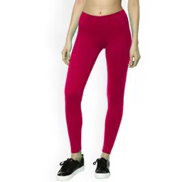 Decathlon Women Maroon Solid Slim Fit Salto 100 Gym Leggings-picture-12