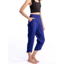 Decathlon Women Solid Yoga Dhoti Regular Fit Track Pants-picture-11