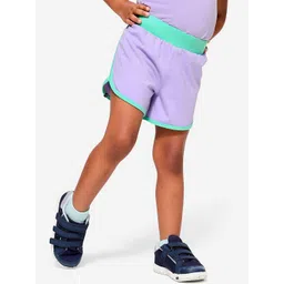 Domyos By Decathlon Kids' Boys Solid Adjustable Babygym Shorts-image-28