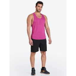 Domyos By Decathlon Men's Weight Training Stringer Tank Top-picture-32