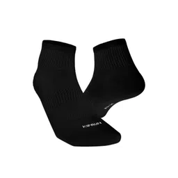 KIPRUN By Decathlon Pack of 3 Solid Black Running Socks-picture-16