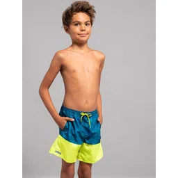 OLAIAN By Decathlon Boys Blue Printed Shorts-picture-21