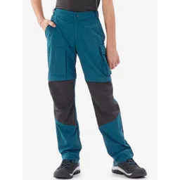 Quechua By Decathlon Kids' Modular Hiking Trousers MH500 7-15 Years-image-17