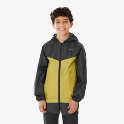 Quechua By Decathlon Kids waterproof Hiking Zip Jacket-image-14