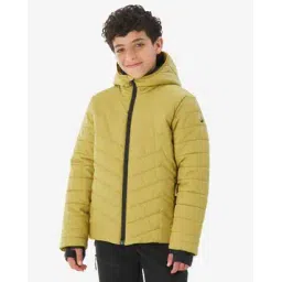 QUECHUA - Kids Hiking Lightweight Water Repellent Padded Jacket with Hood-image-7