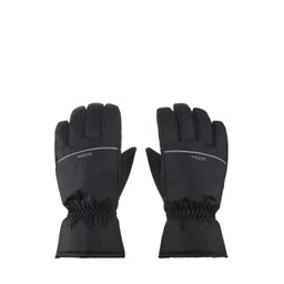 WEDZE By Decathlon Unisex Black SKI Gloves 100-picture-13