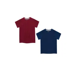 Dechado Boys Pack Of 2 Cotton T-shirt-picture-27