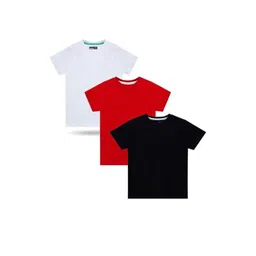 Dechado Boys Pack Of 3 Cotton T-shirt-picture-32