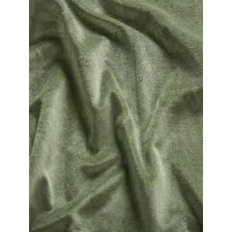 Deco Window Green 2 Pieces Room Darkening Long Door Curtain image 2