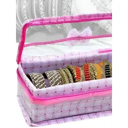 DECOM INDUSTRIES Pink 5 Rod Bangle Box Jewellery Organiser-picture-41