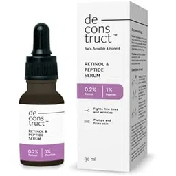 Deconstruct 0.2% Retinol Face Serum With 1% Peptide | Beginner Friendly | Anti Aging, Night Face Serum To Reduce Fine Lines & Wrinkles | For Men & Women | Beginner Friendly | 30 Ml-picture-55