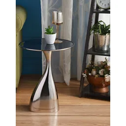Decor de Maison Grey Round Bedside Table-picture-34