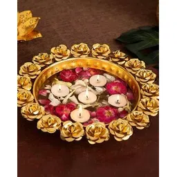 decor twist Floral Pattern Urli bowl-picture-19