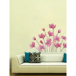 Decor Villa Multicolour PINK FLORAL Wall Sticker-picture-14
