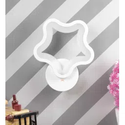 decorativeray Castries Metal LED Novelty Wall Light (White) image 2