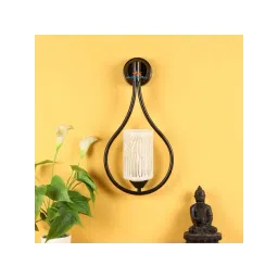DecorativeRay Black & White Iron Wall Light - Set of 1-picture-24