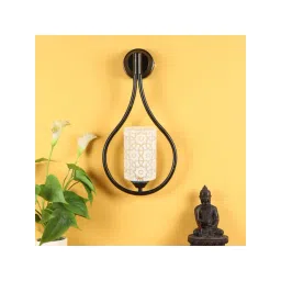 DecorativeRay Black & White Iron Wall Light - Set of 1-picture-25