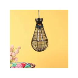 DecorativeRay Black Iron Ceiling Light - Set of 1-picture-30