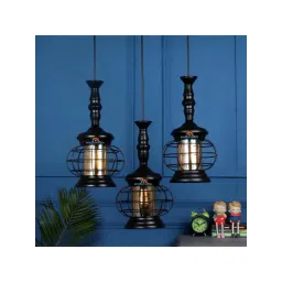 DecorativeRay Black Iron Ceiling Light - Set of 1-picture-34