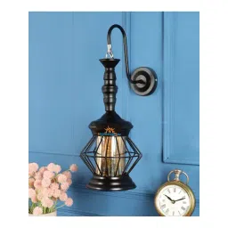 DecorativeRay Black Iron Wall Light - Set of 1-picture-21